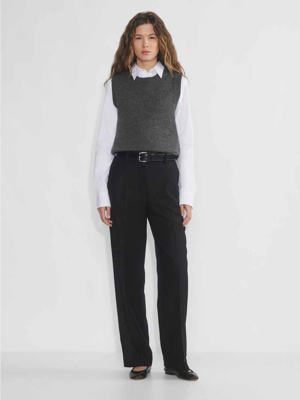 Wilfred Black Effortless Pants - Twill